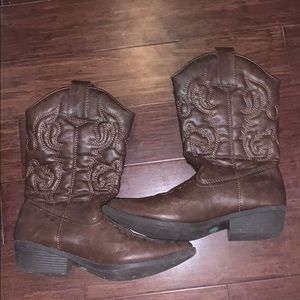 Rodeo rollers cowboy boots